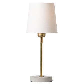 LAMPA STOJĄCA HUGO MAŁA MOSIĄDZ (PODSTAWA LAMPY)
